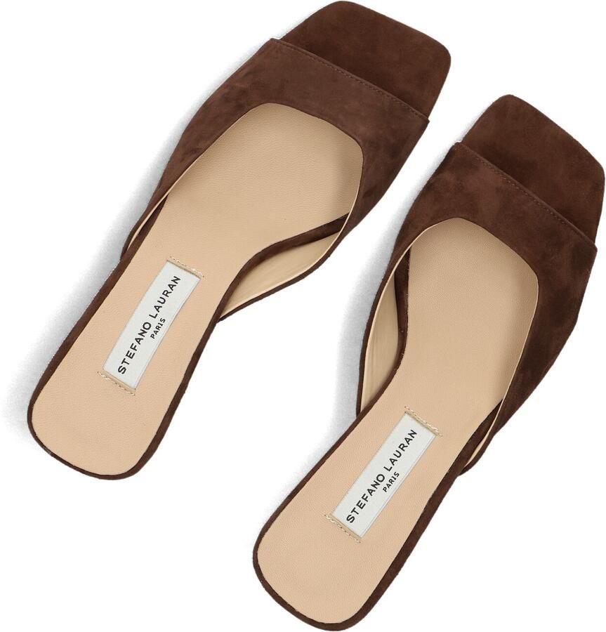 STEFANO LAURAN Muiltjes Dames 62908 Maat: 37 Materiaal: Suède Kleur: Bruin - Foto 2