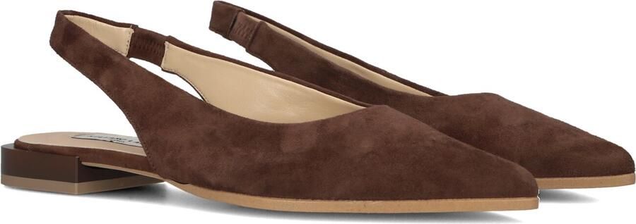 STEFANO LAURAN Slingbacks Dames 72251 Maat: 38 Materiaal: Suède Kleur: Bruin