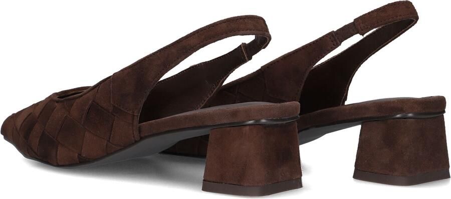 STEFANO LAURAN Slingbacks Dames D24062 Maat: 41 Materiaal: Suède Kleur: Bruin - Foto 4