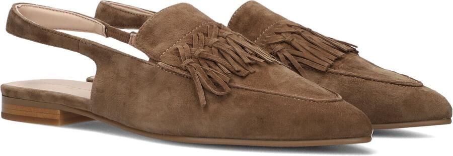 STEFANO LAURAN Slingbacks Dames E2575 Maat: 36 Materiaal: Suède Kleur: Bruin