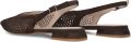 STEFANO LAURAN Slingbacks Dames Genny Suède Bruin - Bruin