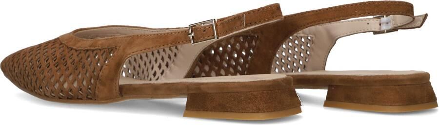 STEFANO LAURAN Slingbacks Dames Genny Maat: 37 Materiaal: Suède Kleur: Bruin - Foto 5