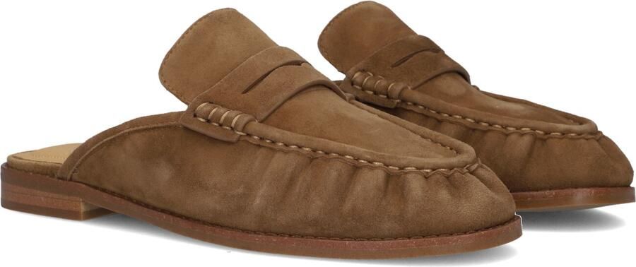 STEFANO LAURAN Slingbacks Dames St2546 Maat: 36 Materiaal: Suède Kleur: Bruin