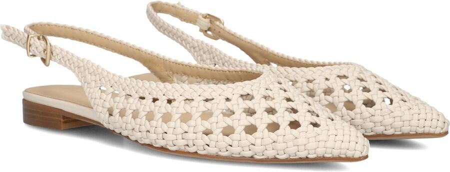 STEFANO LAURAN Slingbacks Dames St2546 Maat: 39 Materiaal: Suède Kleur: Beige