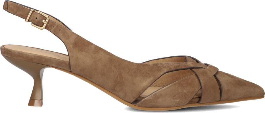 STEFANO LAURAN Slingbacks Dames St2639 Maat: 38 Materiaal: Suède Kleur: Taupe - Foto 4