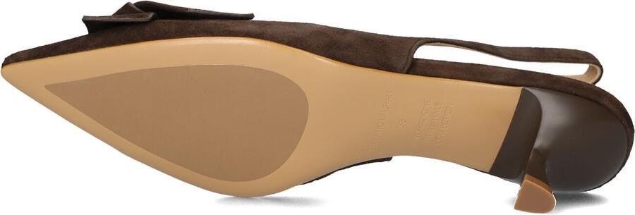 STEFANO LAURAN Slingbacks Dames St2642 Maat: 36 Materiaal: Suède Kleur: Bruin - Foto 5
