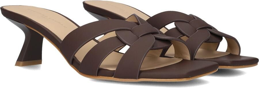 STEFANO LAURAN Slingbacks Dames St2648 Maat: 36 Materiaal: Leer Kleur: Bruin