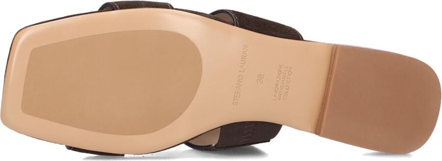STEFANO LAURAN Slingbacks Dames St2650 Maat: 37 Materiaal: Suède Kleur: Bruin - Foto 4