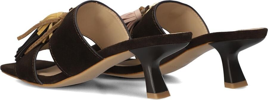 STEFANO LAURAN Slingbacks Dames St2651b Maat: 43 Materiaal: Suède Kleur: Bruin - Foto 5