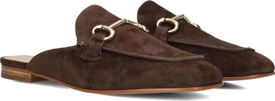 STEFANO LAURAN Instappers Dames 4015 Maat: 39 Materiaal: Suède Kleur: Bruin