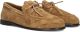 STEFANO LAURAN Instappers Dames D24063 Suède Camel - Bruin