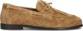 STEFANO LAURAN Instappers Dames D24063 Suède Camel - Bruin