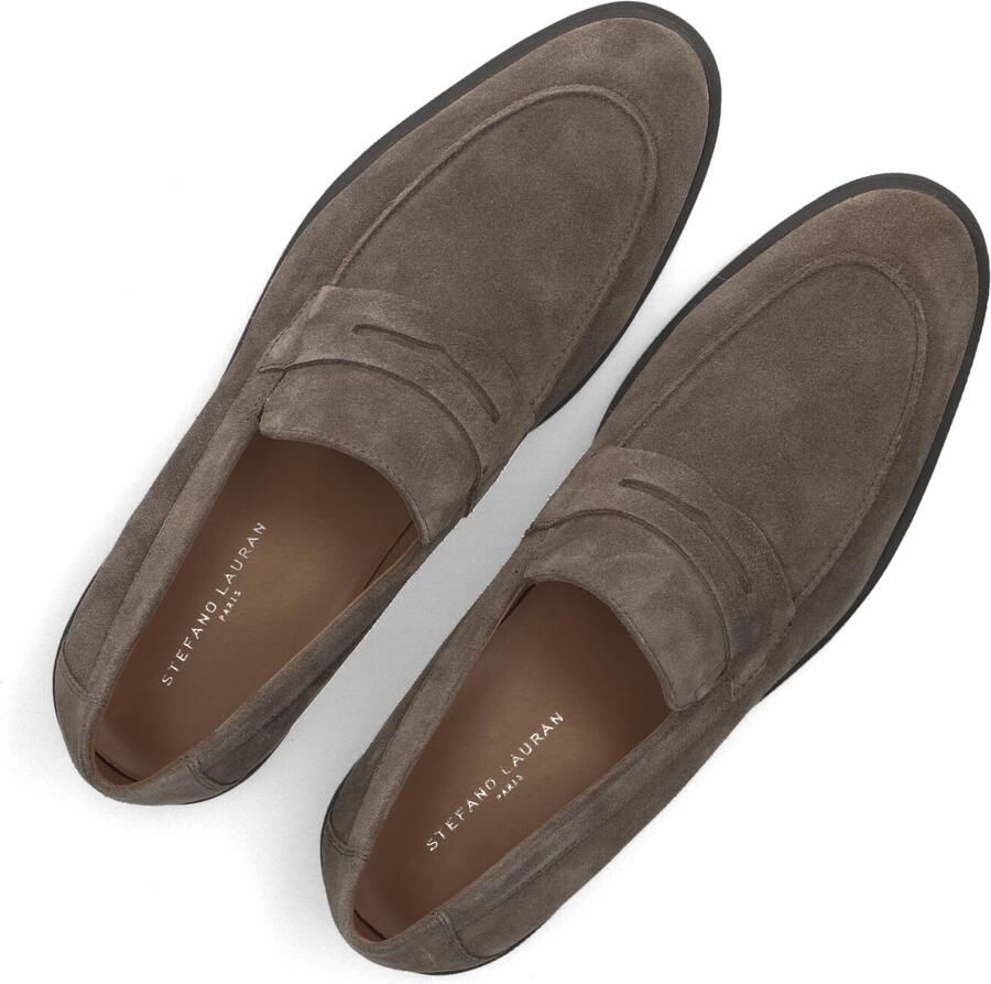 STEFANO LAURAN Instappers Heren Luca Maat: 40 Materiaal: Suède Kleur: Taupe - Foto 2