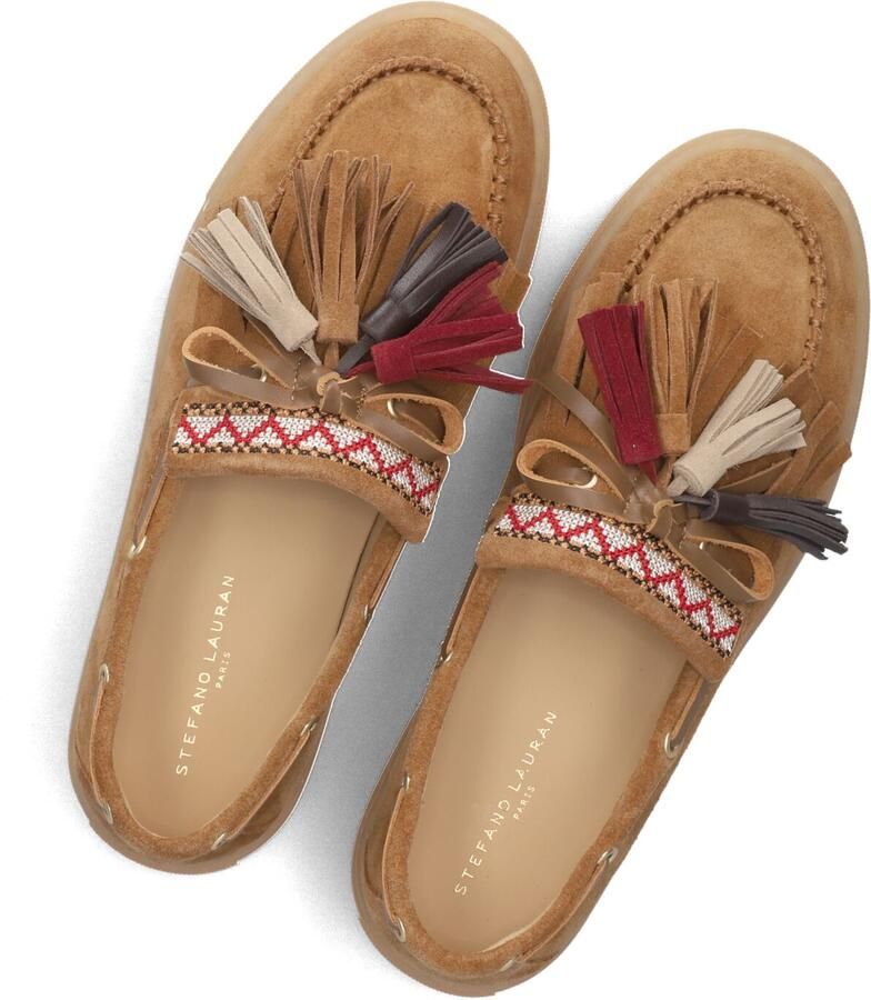 STEFANO LAURAN Instappers Dames St2582 Maat: 37 Materiaal: Suède Kleur: Camel - Foto 2