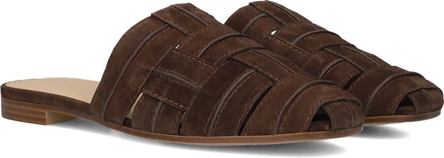 STEFANO LAURAN Instappers Dames St2592 Maat: 39 Materiaal: Suède Kleur: Bruin