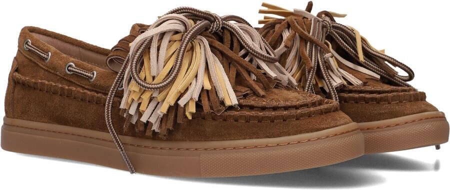 STEFANO LAURAN Instappers Dames St2595 Maat: 38 Materiaal: Suède Kleur: Bruin