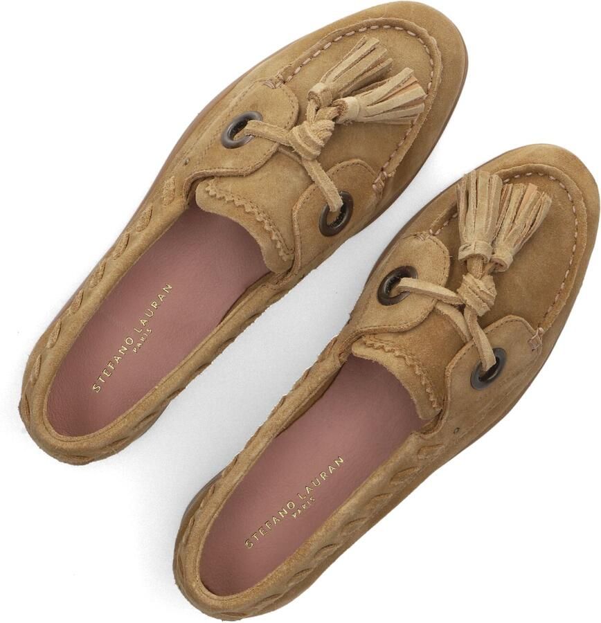 STEFANO LAURAN Instappers Dames Zalama-30 Maat: 42 Materiaal: Suède Kleur: Camel - Foto 2