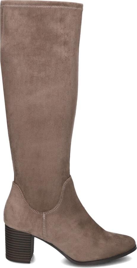 STEFANO LAURAN Hoge Laarzen Dames 25503 Suède Taupe