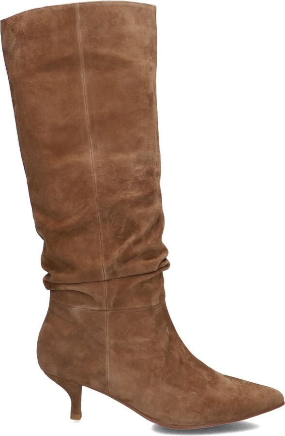 STEFANO LAURAN Hoge Laarzen Dames E25555 Maat: 43 Materiaal: Suède Kleur: Bruin - Foto 2