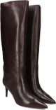 STEFANO LAURAN Hoge Laarzen Dames St8185 39 5 Leer Bruin - Bruin