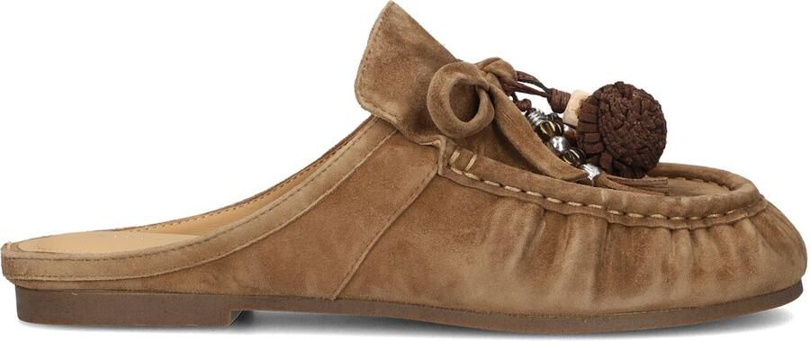 STEFANO LAURAN Loafers Dames 2901 Maat: 41 Materiaal: Suède Kleur: Camel - Foto 3