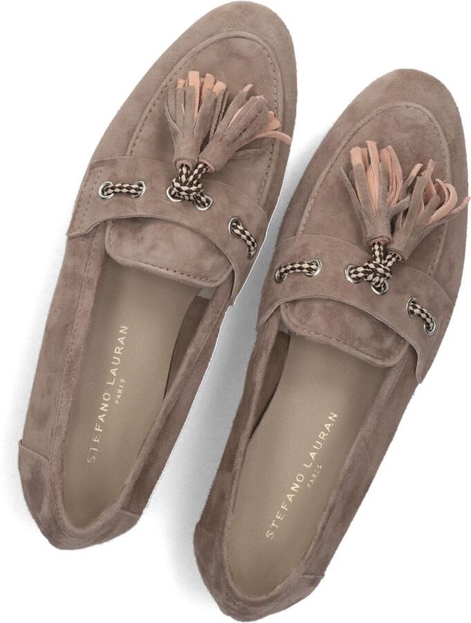 Stefano Lauran Atena Loafers Dames Instappers Taupe - Foto 2