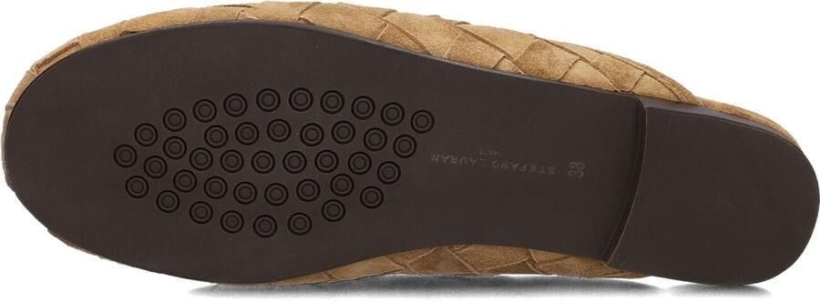STEFANO LAURAN Loafers Dames D24063 Maat: 39 Materiaal: Suède Kleur: Camel - Foto 3