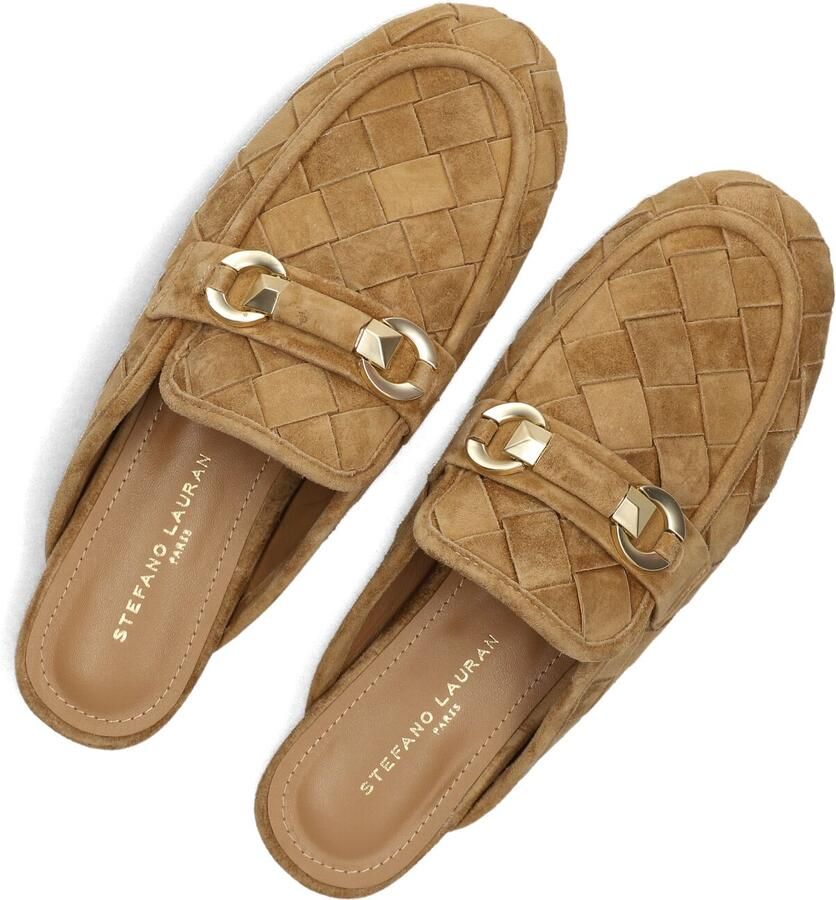 STEFANO LAURAN Loafers Dames D24063 Maat: 39 Materiaal: Suède Kleur: Camel - Foto 2
