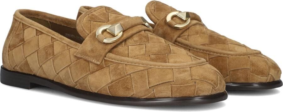 STEFANO LAURAN Loafers Dames D24083 Maat: 40 Materiaal: Suède Kleur: Camel