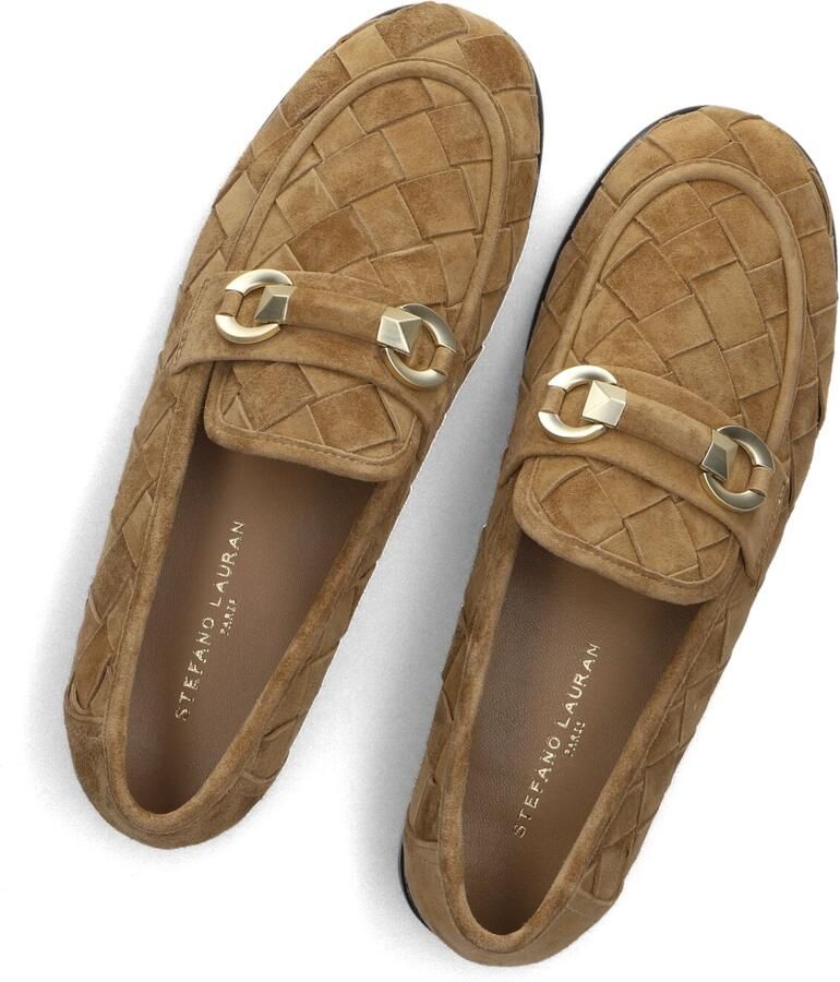 STEFANO LAURAN Loafers Dames D24083 Maat: 40 Materiaal: Suède Kleur: Camel - Foto 2