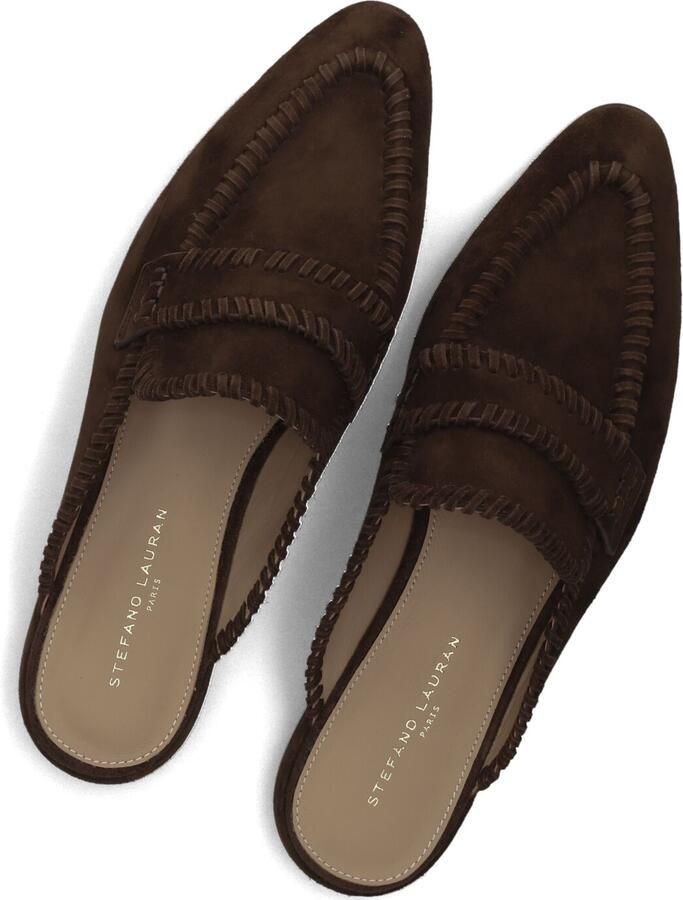 Stefano Lauran Dk2690 Loafers Dames Instappers Bruin - Foto 2