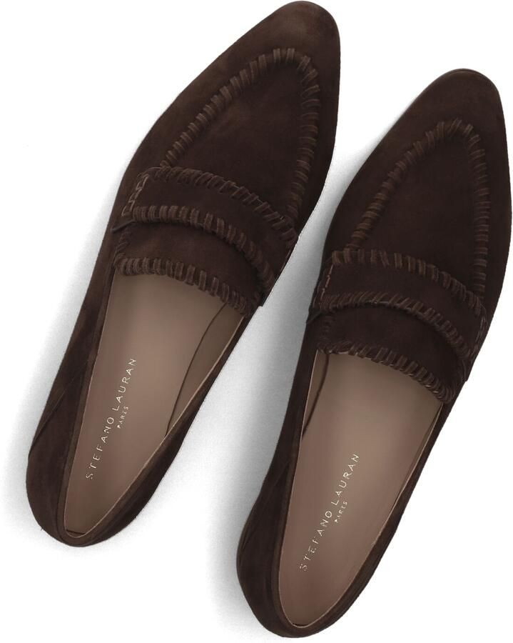 Stefano Lauran Dk2692 Loafers Dames Instappers Bruin - Foto 2