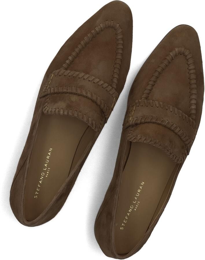 Stefano Lauran Dk2692 Loafers Dames Instappers Bruin - Foto 2