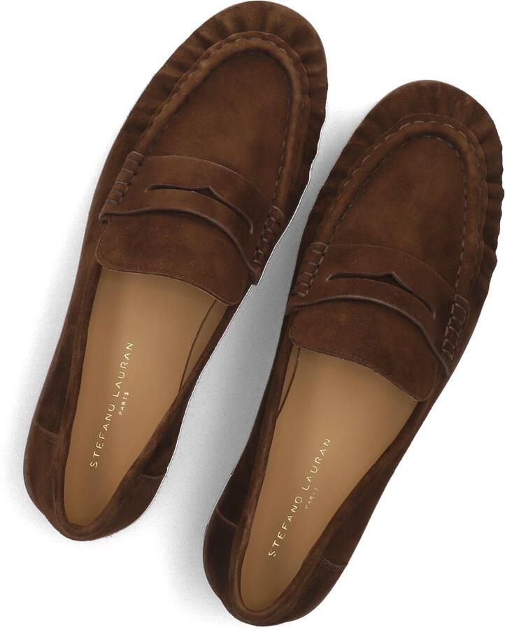 STEFANO LAURAN Loafers Dames Dk2805 Maat: 41 Materiaal: Suède Kleur: Bruin - Foto 2
