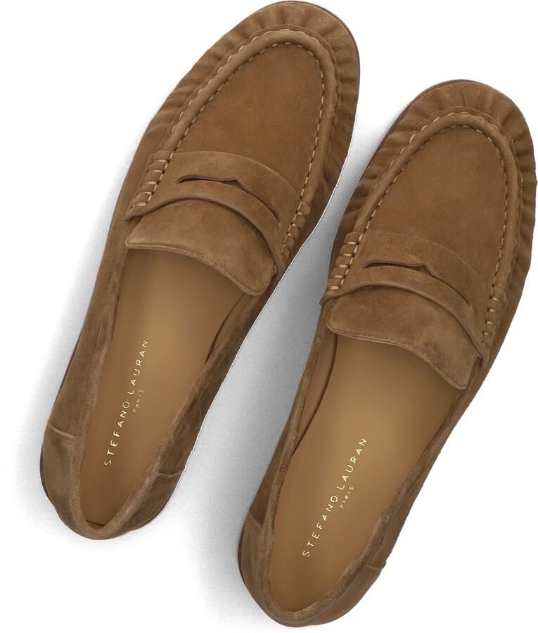 STEFANO LAURAN Loafers Dames Dk2805 Maat: 38 Materiaal: Suède Kleur: Bruin - Foto 2