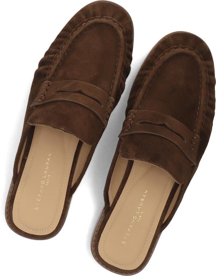 STEFANO LAURAN Loafers Dames Dk2806 Maat: 40 Materiaal: Suède Kleur: Bruin - Foto 2