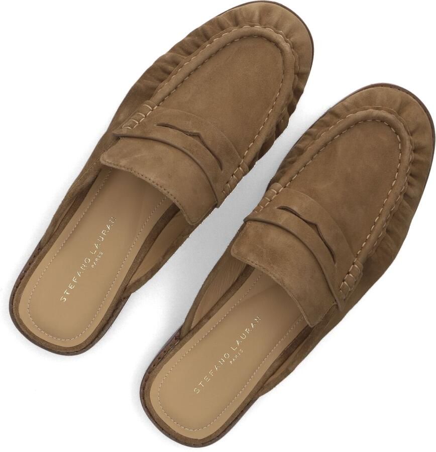 STEFANO LAURAN Loafers Dames Dk2806 Maat: 35 Materiaal: Suède Kleur: Camel - Foto 2