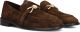 STEFANO LAURAN Loafers Dames Dk8174 Suède Bruin - Bruin