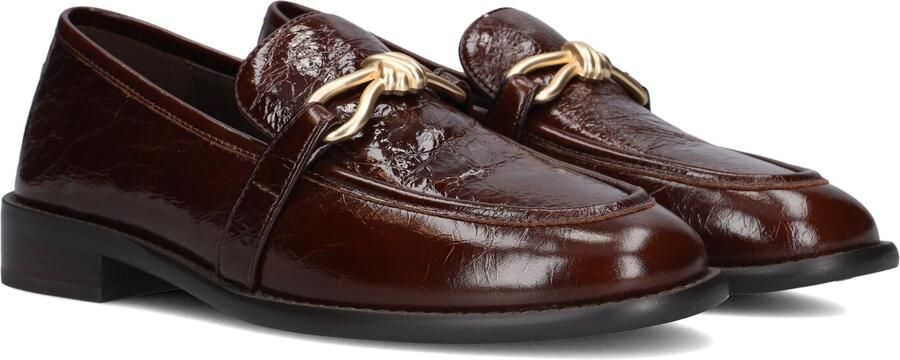STEFANO LAURAN Loafers Dames Dk8174 Leer Bruin