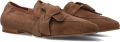 STEFANO LAURAN Loafers Dames E2572 Suède Bruin - Bruin
