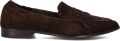 STEFANO LAURAN Loafers Dames E2574 Suède Bruin - Donkerbruin