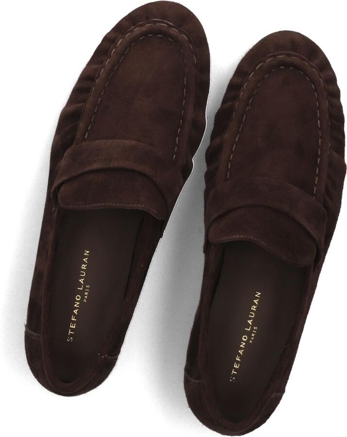 STEFANO LAURAN Loafers Dames E8171 Suède Bruin - Foto 2