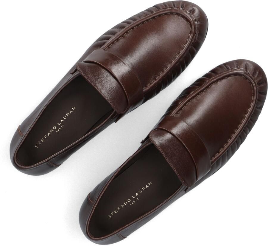 STEFANO LAURAN Loafers Dames E8171 Leer Bruin - Foto 2