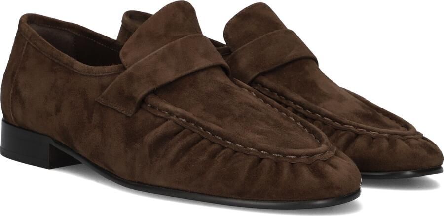 STEFANO LAURAN Loafers Dames E8171 38 5 Suède Bruin