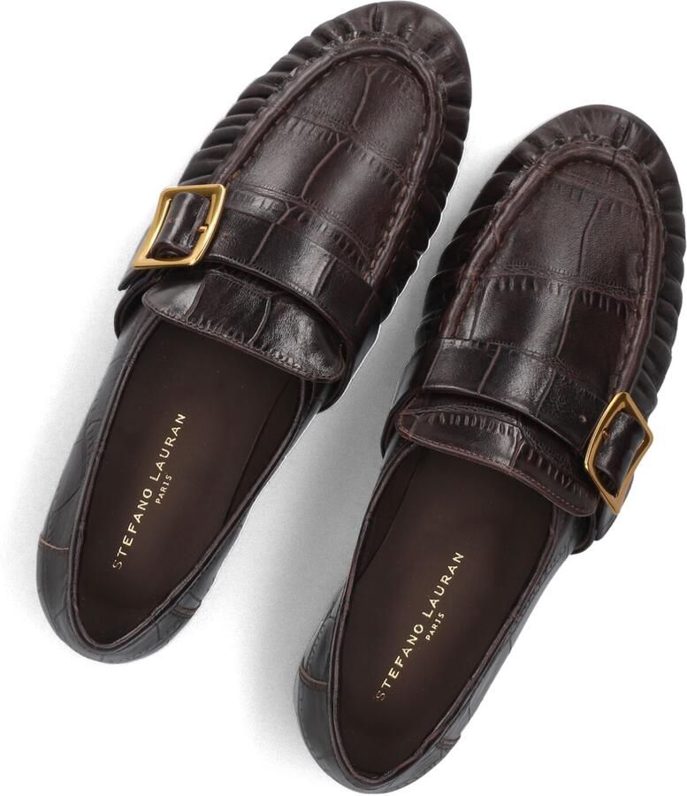 STEFANO LAURAN Loafers Dames E8172 Leer Bruin - Foto 2