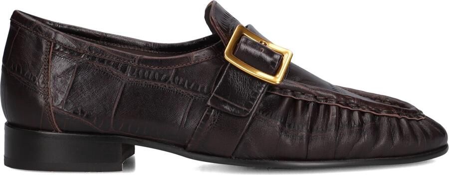 STEFANO LAURAN Loafers Dames E8172 Leer Bruin - Foto 4