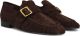 STEFANO LAURAN Loafers Dames E8172 Suède Bruin - Bruin