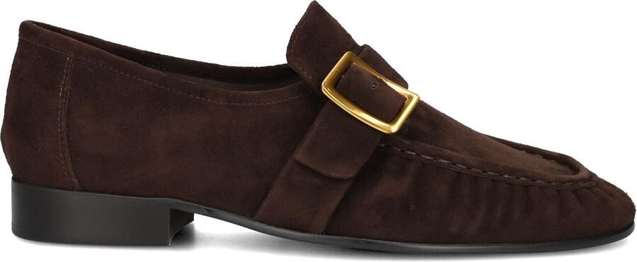 STEFANO LAURAN Loafers Dames E8172 Suède Bruin - Foto 3
