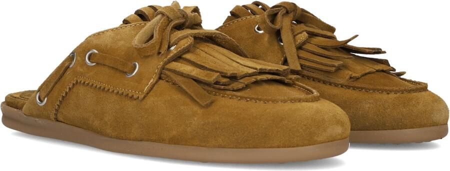 STEFANO LAURAN Loafers Dames Gm11 Maat: 37 Materiaal: Suède Kleur: Camel