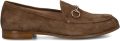 STEFANO LAURAN Loafers Dames Gr8020 Suède Bruin - Bruin